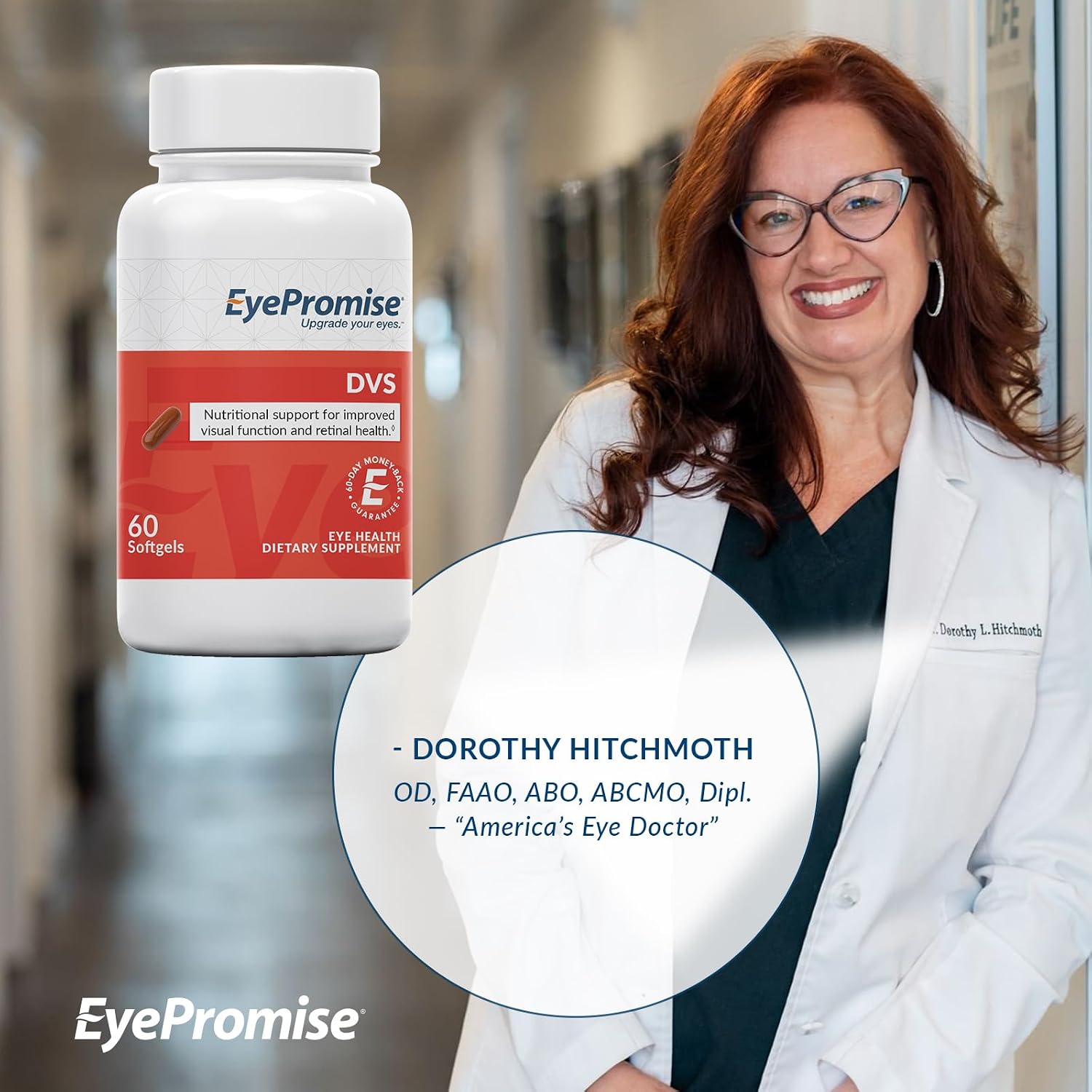 EyePromise DVS Vitamina para los ojos - 60 cápsulas blandas