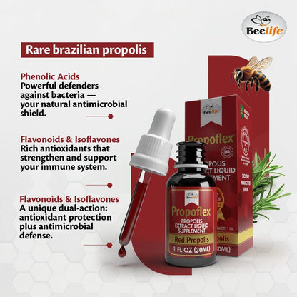 Beelife Red Bee Propolis Extract - Extracto Puro de Propóleo Rojo (30 ml) – Image 2