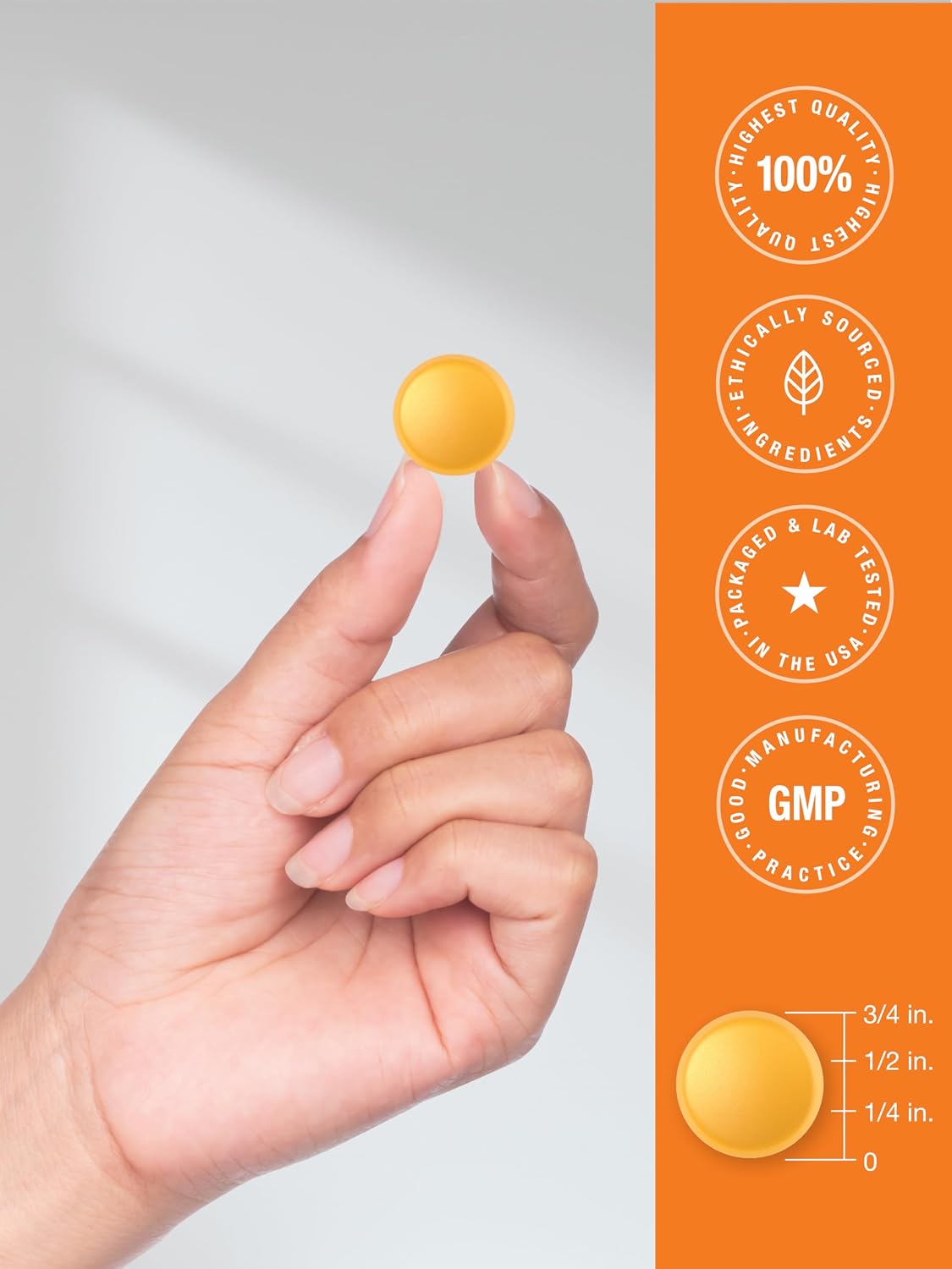 Horbäach Vitamina D3 2000 IU Gominolas | 90 uds | Vegetarianas | Sabor Piña | 50 mcg | Sin OMG, Sin Gluten