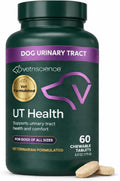 VetriScience Quick Action UT Health - Suplemento urinario para perros - 90 tabletas masticables con sabor ahumado