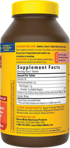 Nature Made Vitamina C Masticable 500 mg, 150 Comprimidos