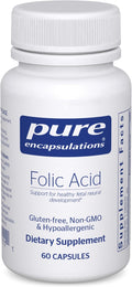 Pure Encapsulations Ácido Fólico - 60 Cápsulas