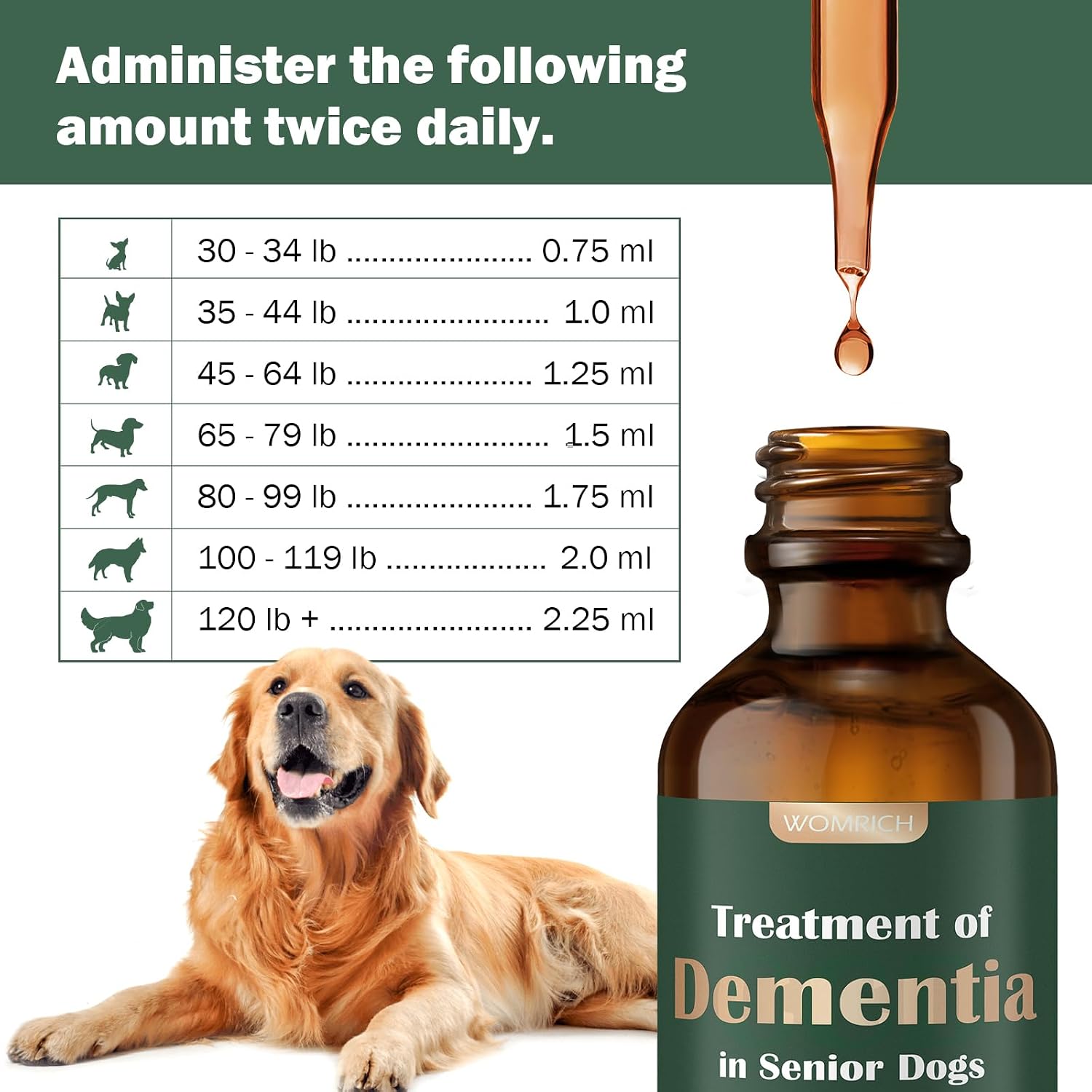 Suplemento para perros mayores: salud cerebral y apoyo nervioso con setas medicinales