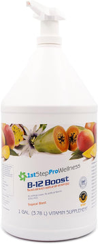 1st Step for Energy B12 Tropical Blast - Suplemento Líquido de Vitamina B12, 3.78 L