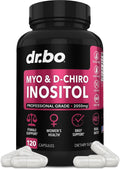 Myo-Inositol y D-Chiro Inositol 40:1 - Suplemento para Mujeres - 2050mg por dosis - 120 Cápsulas