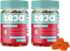 TEJA Gominolas de Apoyo Inmunitario para Adolescentes con Vitamina C, D, Zinc y Acerola - 60 Gominolas (2x30)