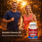 VAITE Benfotiamina 320mg Gomitas con L-Leucina 45mg | Complejo de Vitamina B1