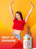 Carlyle Vitamina D3 Gotas Líquidas, 2000 IU (50 mcg), 59 ml (2 fl oz)