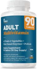 Dr. Tobias Multivitamínico para Adultos - Hombres y Mujeres - 90 Comprimidos Veganos