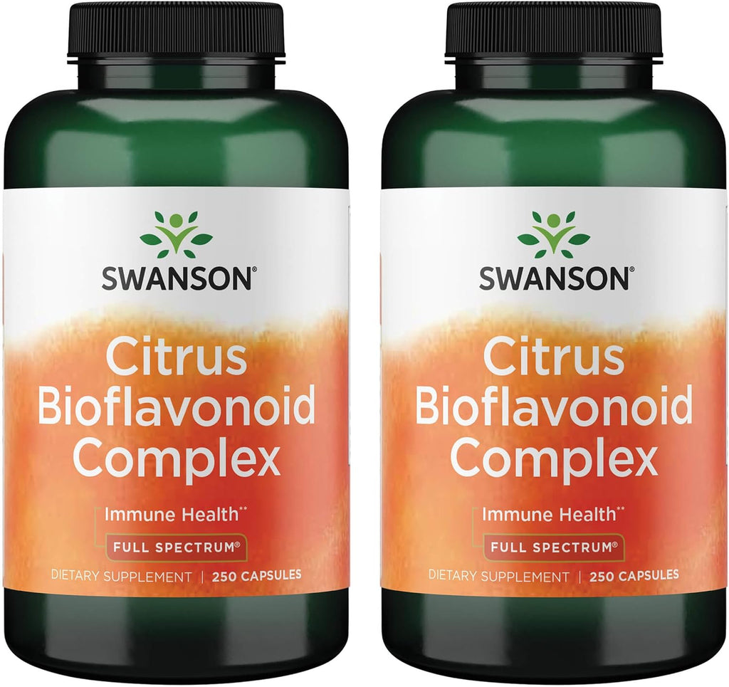 Swanson Complejo de Bioflavonoides Cítricos Full Spectrum, 250 Cápsulas