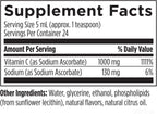 Designs for Health Liposomal Vitamin C Líquido - 1000mg de Vitamina C - Liposomas de Lecitina de Girasol - Sabor Limón (24 porciones / 118ml)