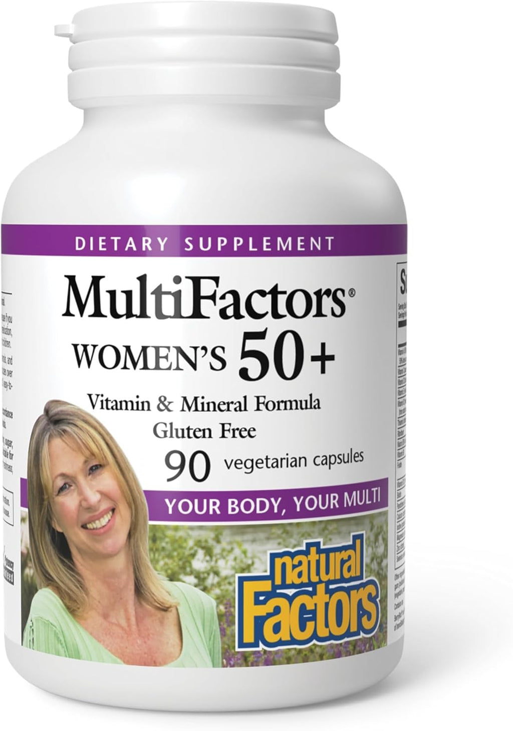 MultiFactors Women's 50+ Multivitamínico y Minerales - 90 Cápsulas