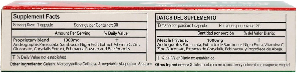 Ampitrexyl Plus Cápsulas Antioxidantes, 1000 mg, 30 unidades