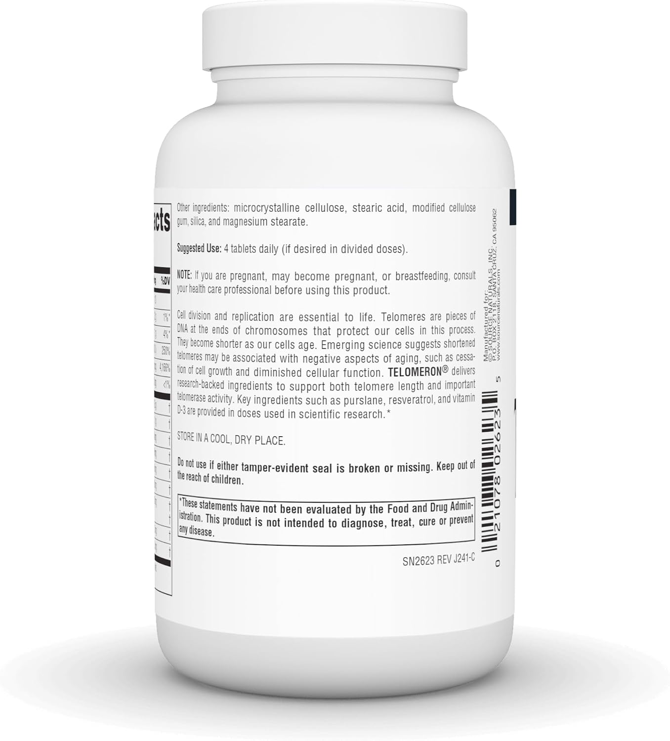 Source Naturals Telomerón - 120 Comprimidos