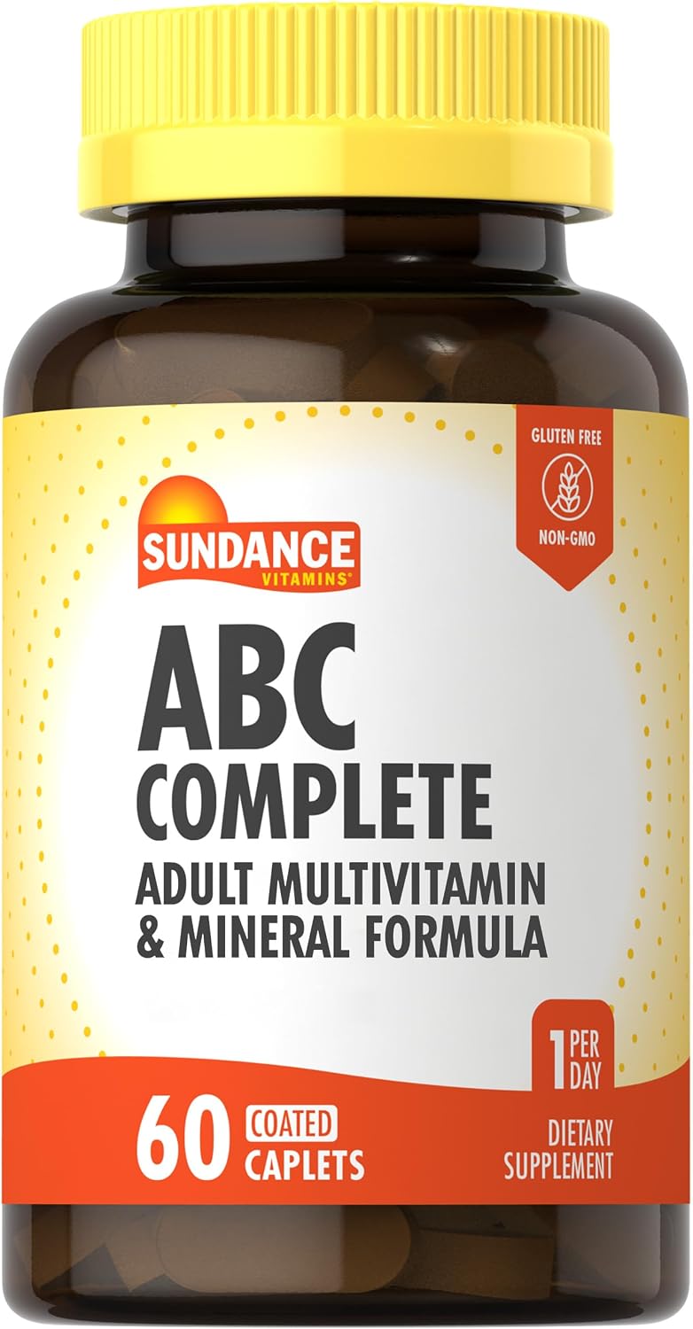 Sundance Multivitamin & Mineral for Adults, 60 Caplets