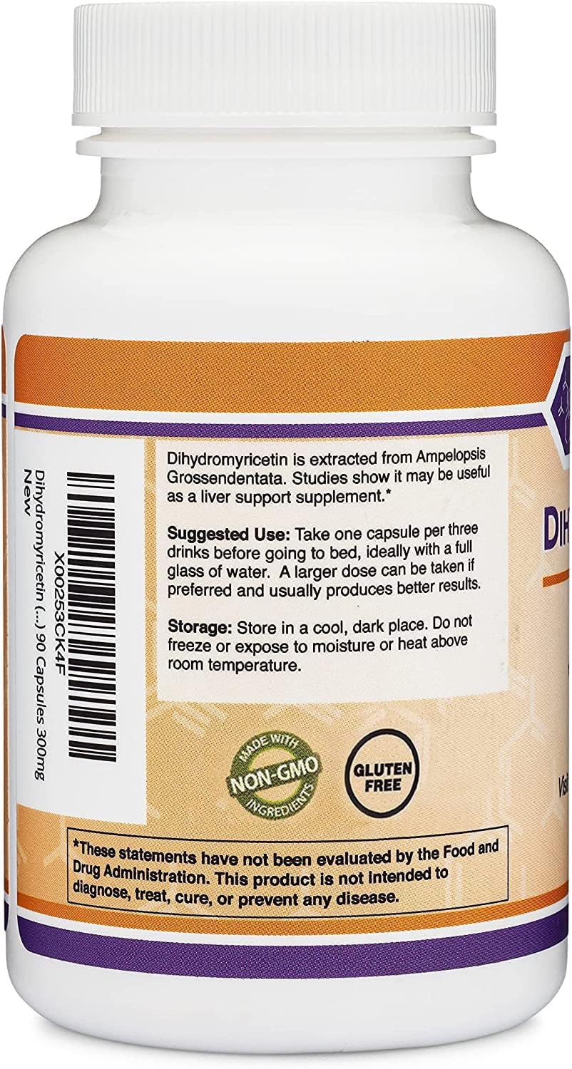 Dihydromyricetin (DHM) - Extracto de Hovenia Dulcis - 90 Cápsulas - 300mg