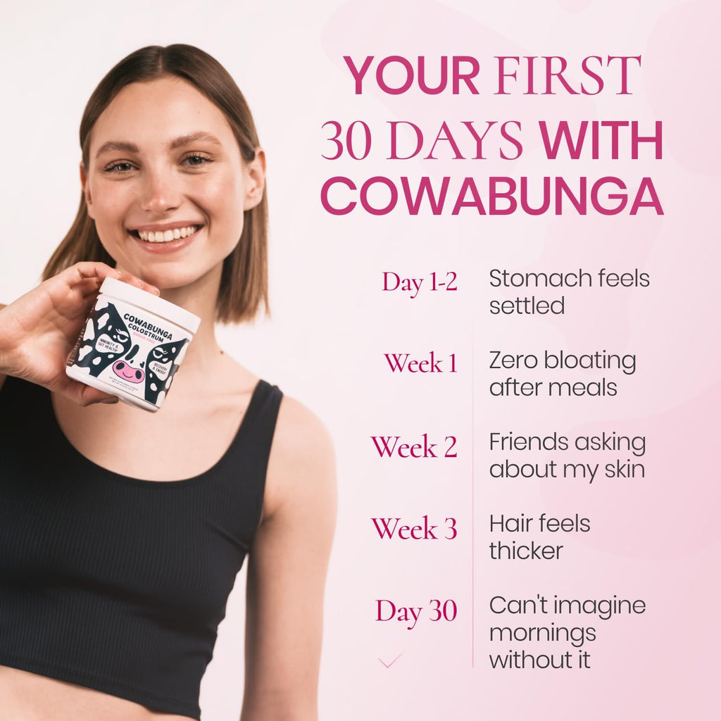 SonoHealth Cowabunga Colostrum - Calostro Bovino Puro en Polvo