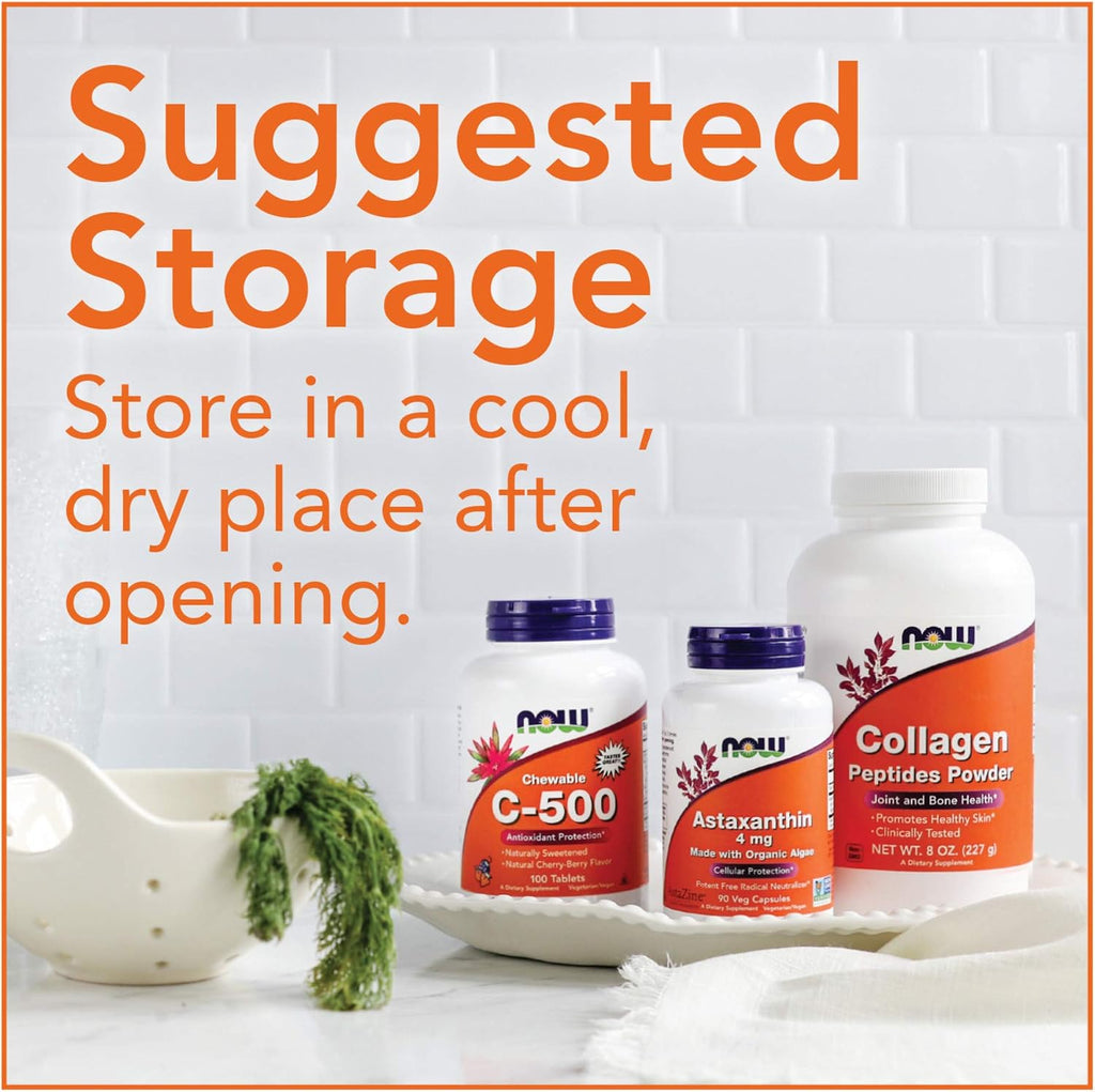 NOW Foods Biotina 5000 mcg, 120 Cápsulas
