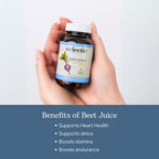 Eclectic Herb - Cápsulas de Jugo de Remolacha Orgánico | 440 mg, 50 Cápsulas | Suplemento Natural para Circulación