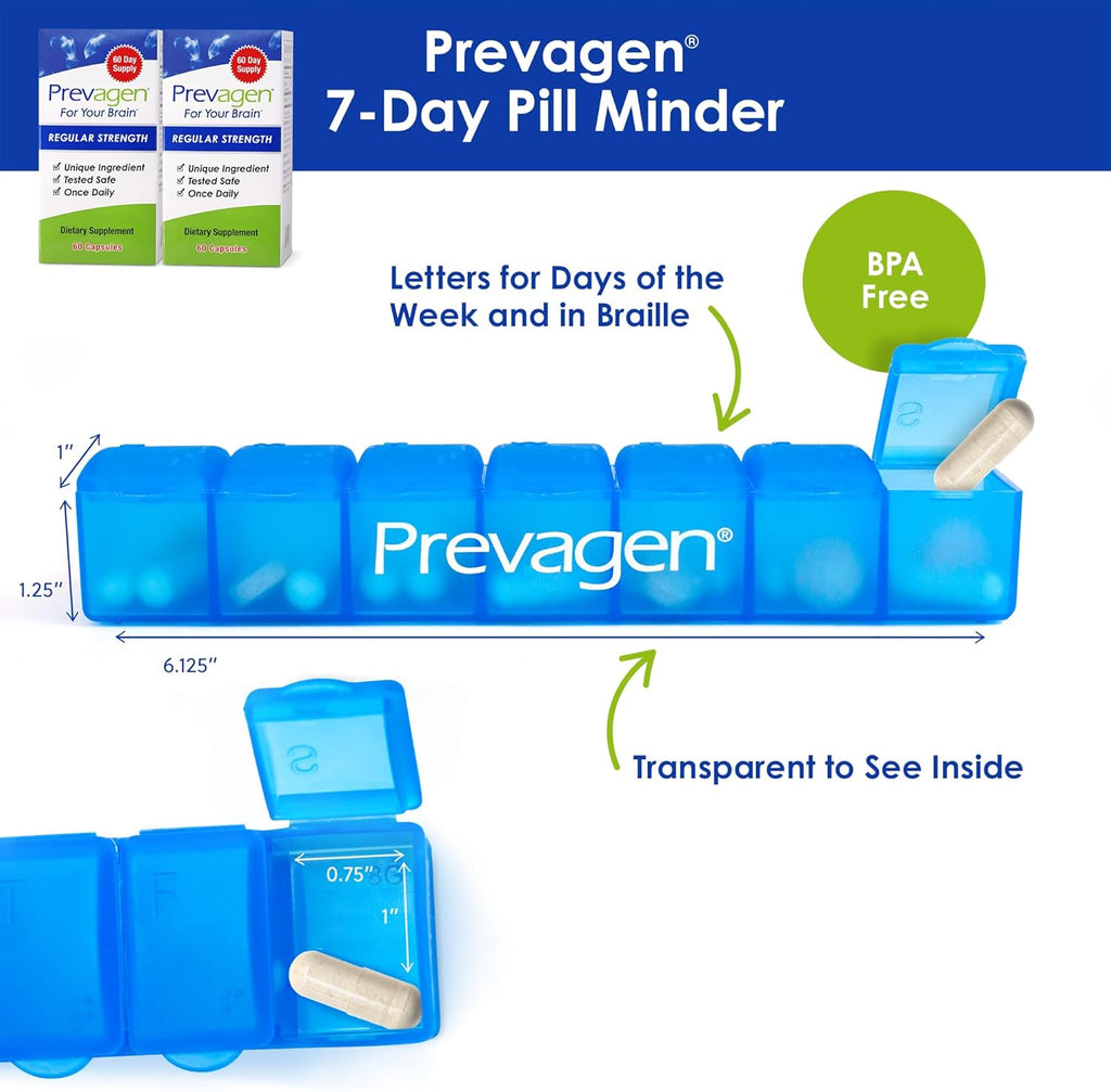 Prevagen Regular Strength - 120 Cápsulas (Suministro para 4 meses) | 10mg de Apoaequorina + Vitamina D3