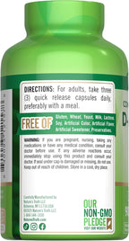 Nature's Truth D-Manosa 2100 mg | 90 Cápsulas | No-GMO y Sin Gluten