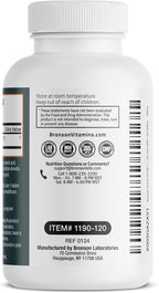 Bronson Vitamina K2 MK-7 100 mcg - 120 Comprimidos