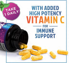 Nature's Nutrition Complejo B-100 Completo - Cápsulas con Vitaminas B12, B6, C, Biotina y Folato - 60 Cápsulas
