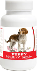Healthy Breeds Multivitamínico Masticable para Cachorros Welsh Springer Spaniel - 60 Comprimidos Sabor Hígado
