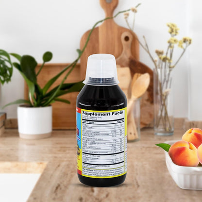 GirafKids Multivitamínico Líquido para Niños (237 ml) - con Biotina, Vitamina A, Complejo B, Ácido Fólico, Omega-3 y Beta – Image 7