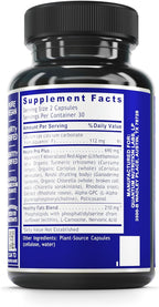 Nerve Support - Suplemento para la Salud Nerviosa y Cerebral - 60 Cápsulas Vegetales
