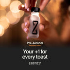 ZBiotics Probiótico Pre-Alcohol (6 botellas de 0.5 fl oz)