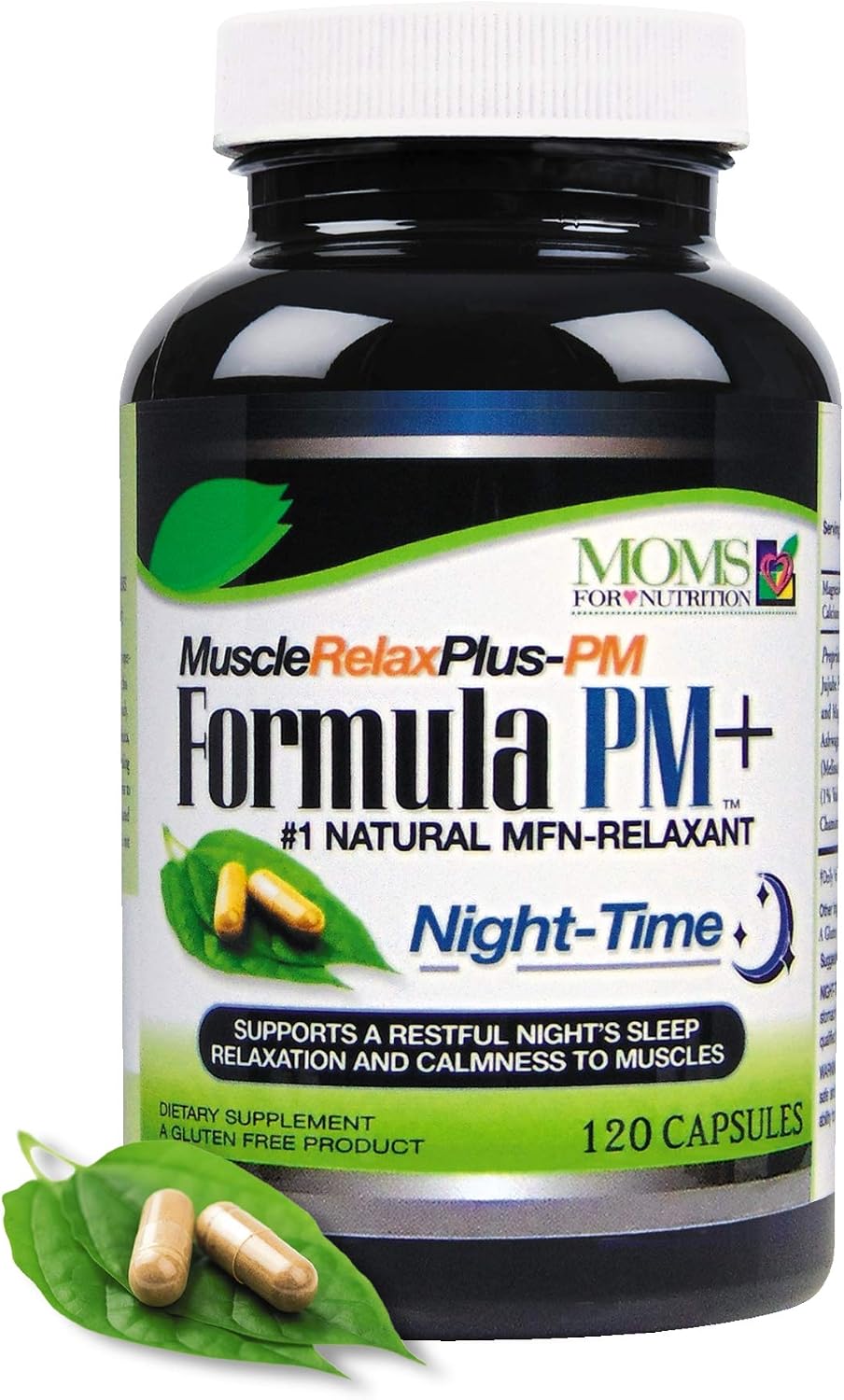 All Natural Muscle Relax Formula PM Plus - Relajante Nocturno Natural (50 Comprimidos)