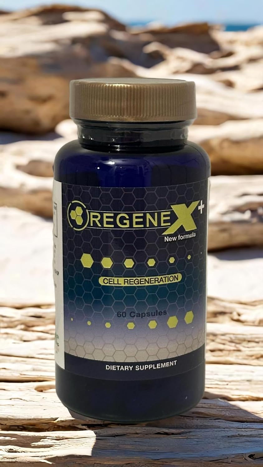 New Regenex | Suplemento de Células Madre con AFA Pura - 180 Cápsulas (Pack de 3)