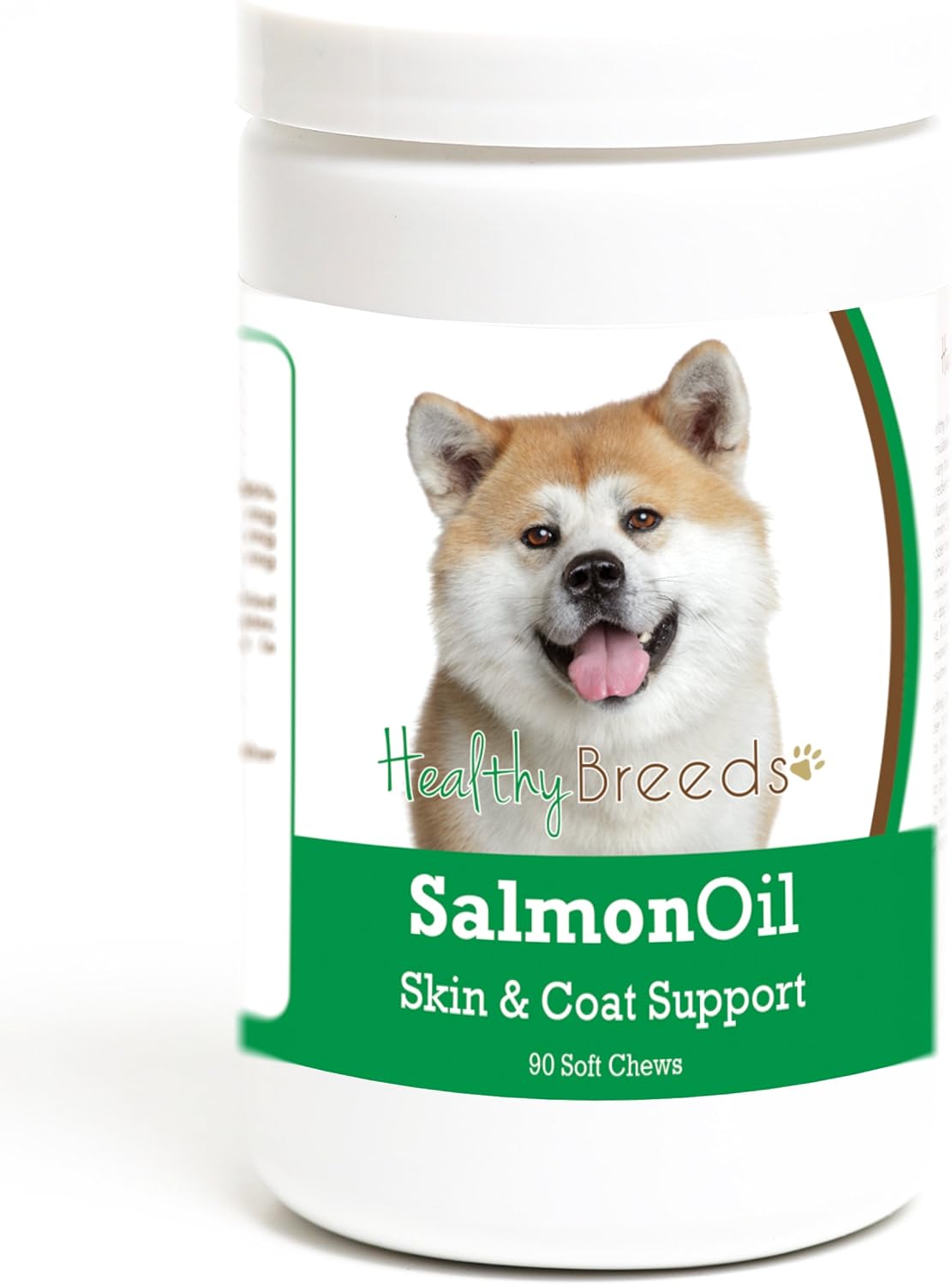 Healthy Breeds Akita Salmon Oil Soft Chews - 90 Golosinas Blandas