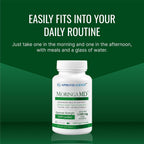 Approved Science MoringaMD - Suplemento de Moringa Oleifera - 1200 mg por dosis, Extracto 4:1 - Cápsulas Veganas - No transgénico - 60 cápsulas - Pack de 3