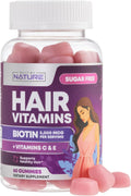 Built by Nature Hair Skin and Nails Gummies for Women, 60 Count