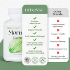HyberVive Moringa Pura Cápsulas 800mg - 60 Cápsulas Veganas