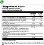 Nutra BioGenesis DysbioX - Cápsulas de Té Verde, Apoyo Antioxidante con Vitamina C, Zinc y Extracto de Uva - 60 Cápsulas Veganas