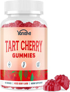 Yonrave Gominolas de Cereza Ácida – Suplemento Vegano con Vitamina C y Semilla de Apio – Sabor a Bayas Mixtas, 60 Unidades