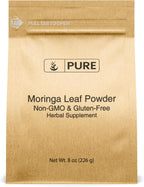 PURE ORIGINAL INGREDIENTS Moringa (227g) Extracto de Hoja de Moringa Oleifera, Suplemento Natural