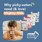 Nurished Mighty Strawberry Milk – Batido Multivitamínico y Proteico para Niños