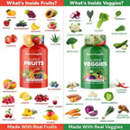 Nature's Evergreen Fruits and Veggies Supplement – 180 Cápsulas (Envase de 2)