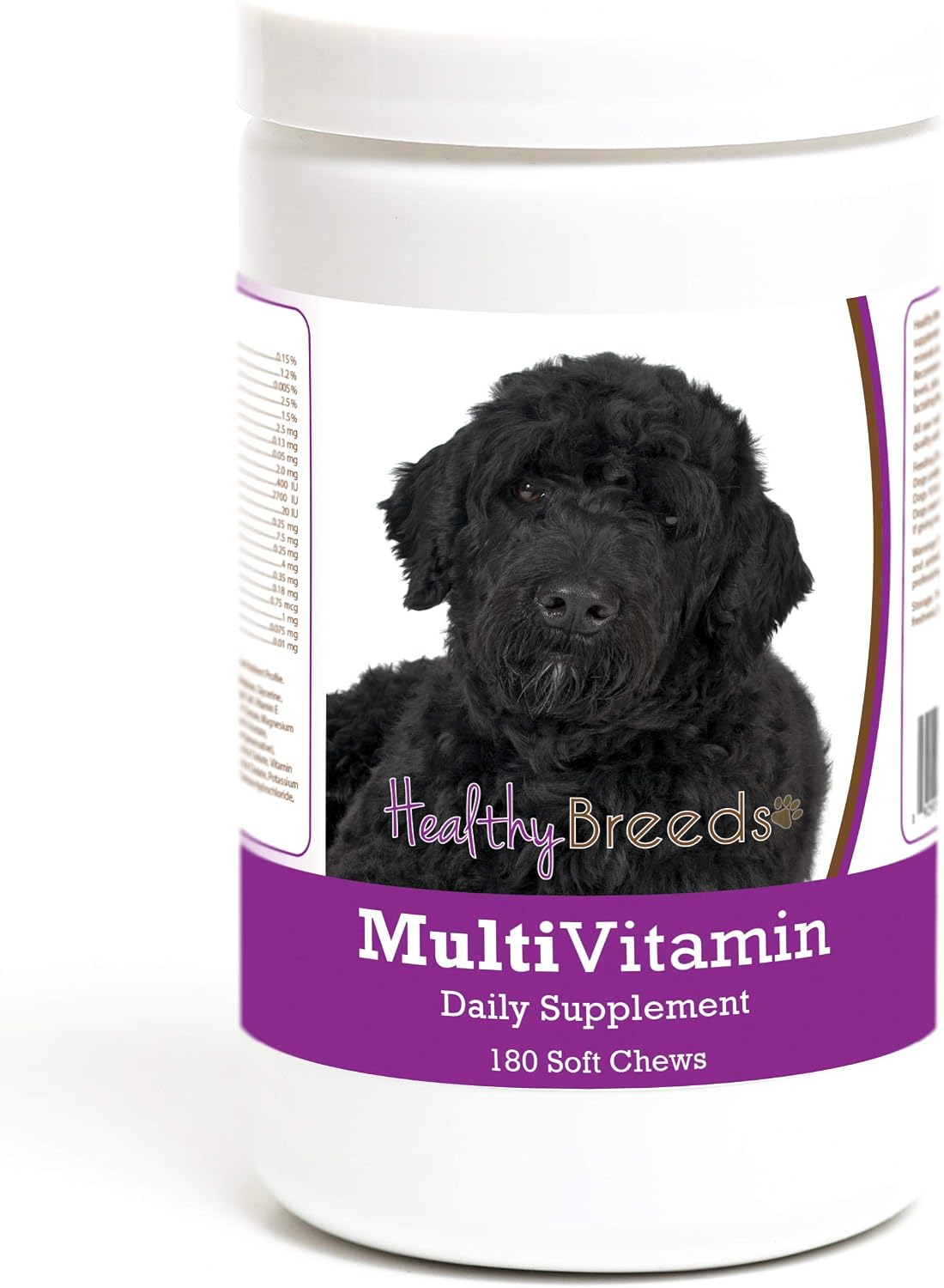 Healthy Breeds Multivitamínico Masticable para Perro de Agua Portugués - 180 uds