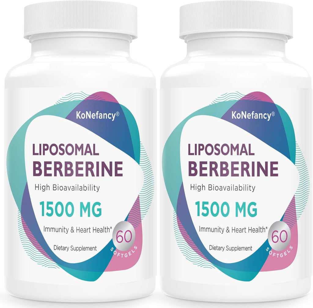KoNefancy Berberina Liposomal 1500mg - 120 Cápsulas Blandas