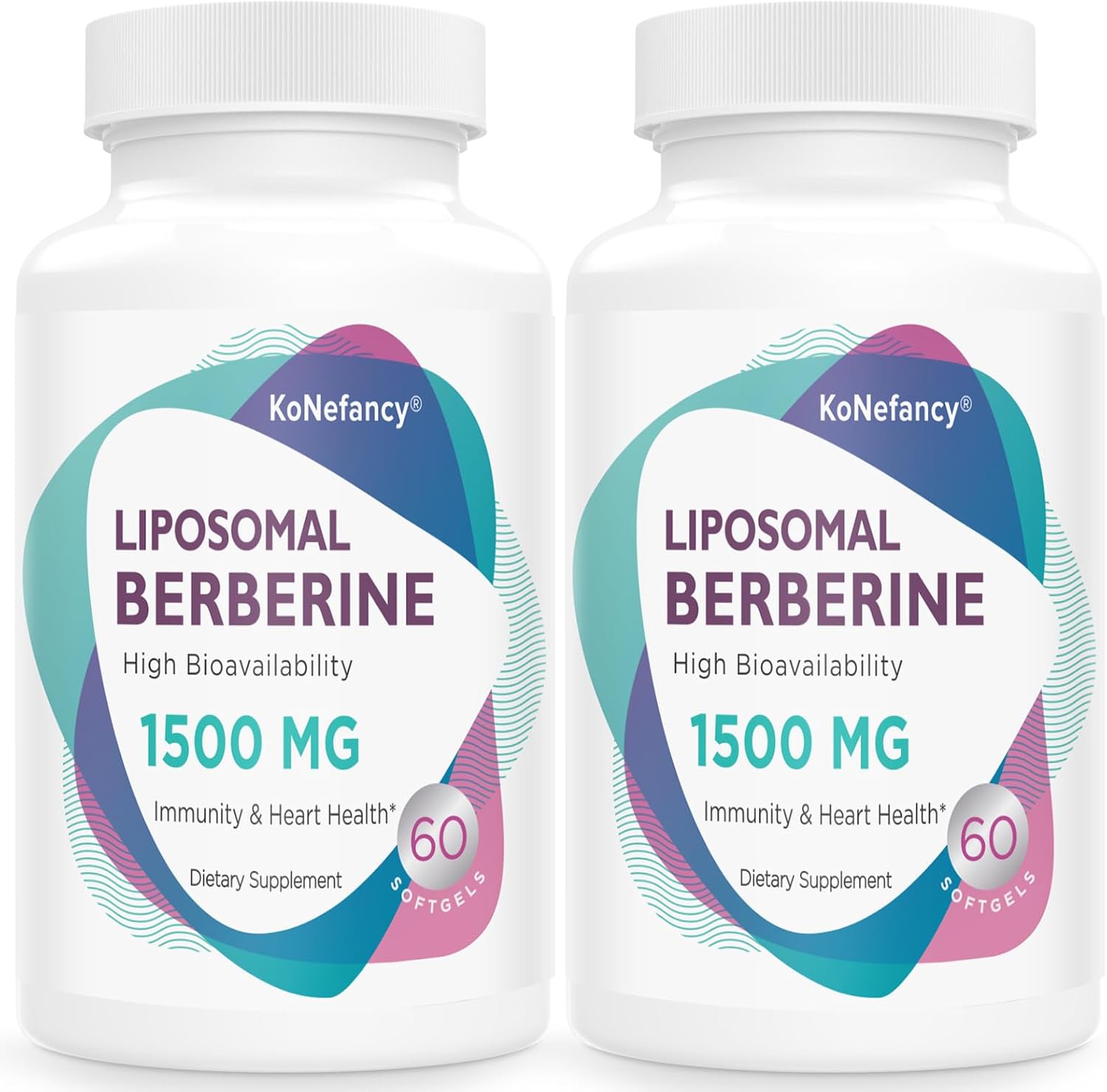 KoNefancy Berberina Liposomal 1500mg - 120 Cápsulas Blandas