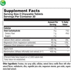 Nutra BioGenesis EsophaSoothe - Comprimidos Masticables para el Esófago con Magnesio, Potasio y Calcio (60 uds)