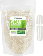 XPRS Nutra Cápsulas Vacías Veganas Tamaño 000 - 250 Unidades