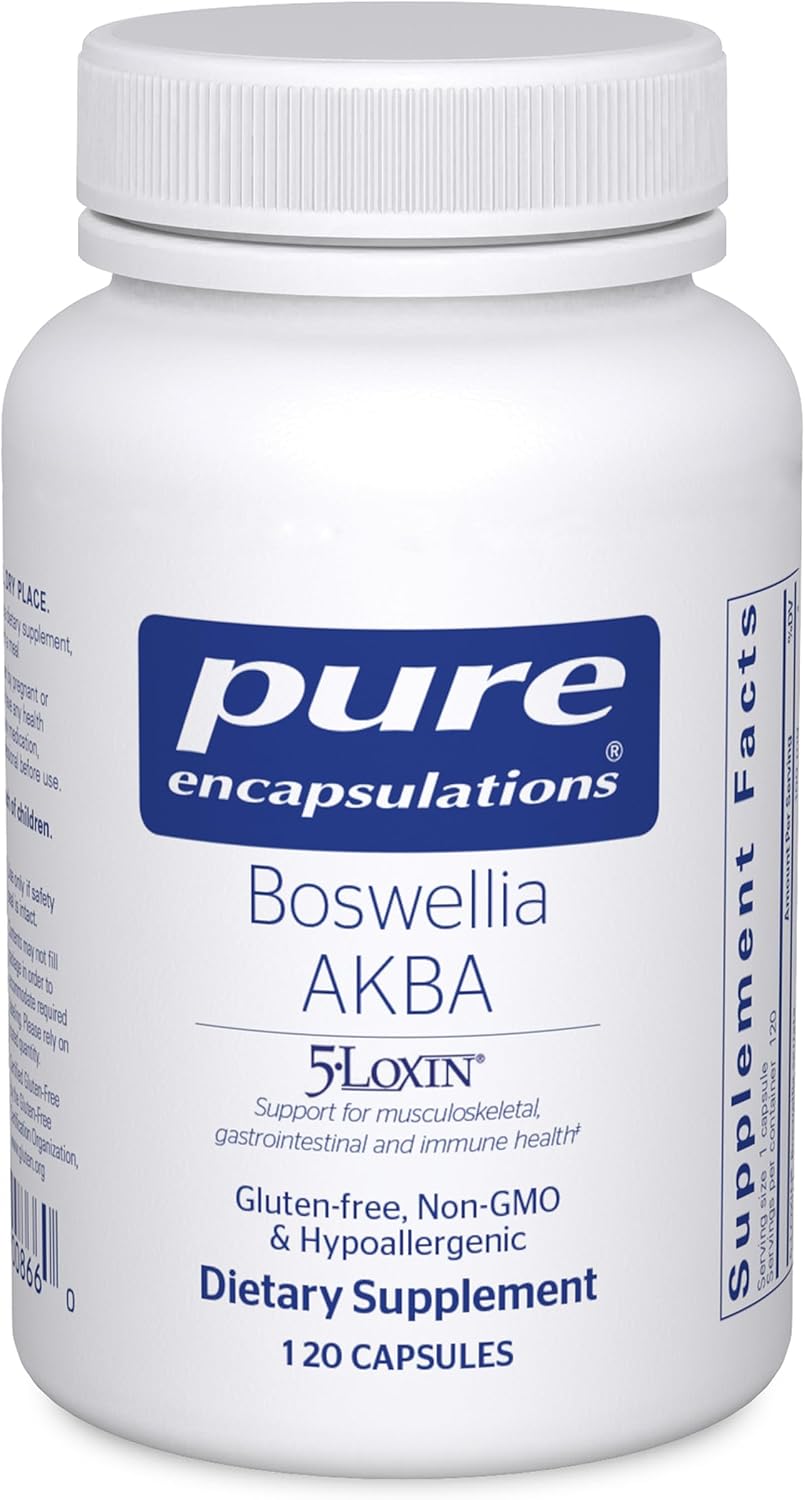 Pure Encapsulations Boswellia AKBA con 5-LOXIN - 120 cápsulas