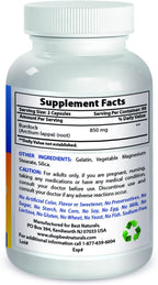 Best Naturals Raíz de Bardana 425 mg - 180 Cápsulas