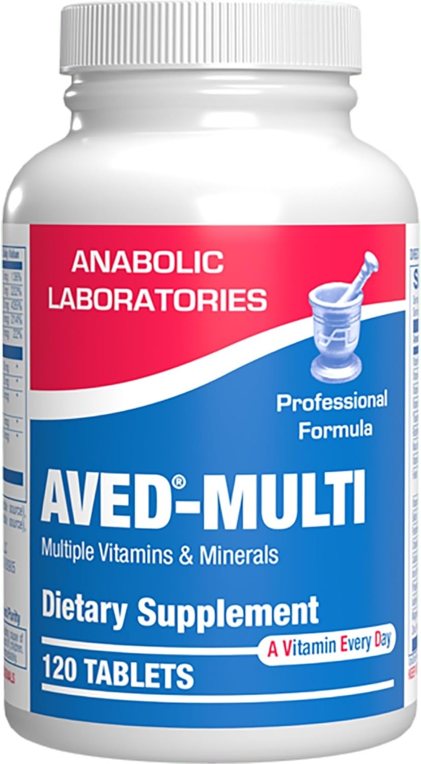 Multivitamínico 30-en-1 con Hierro | Mayores 50 | Anabolic Laboratories